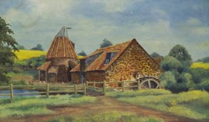 Preston Mill, North Berwick, 1947 da C. Hersley Gilbert