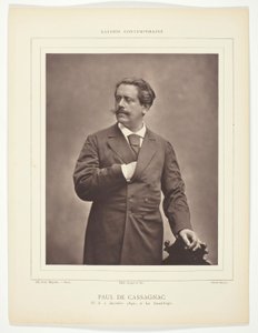 Paul de Cassagnac (scrittore e giornalista politico francese, 1842-1904) da C. Klary