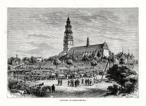Convento di Czestochowa, Polonia, 1879 da C. Laplante