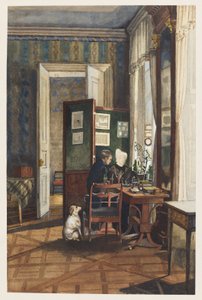 Una stanza nel Palazzo Reuss, Dresda da C. M. Fredro