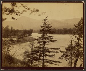 Scena sul fiume Columbia da C. R. Savage