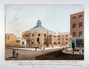 Cappella di Surrey, Blackfriars Road, Southwark, Londra da C Rosenberg