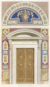 Portale della Loggia di Raffaello in Vaticano, 1772
