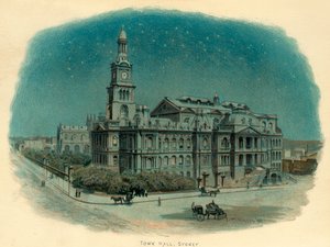 Municipio, Sydney, Nuovo Galles del Sud, Australia, 1896