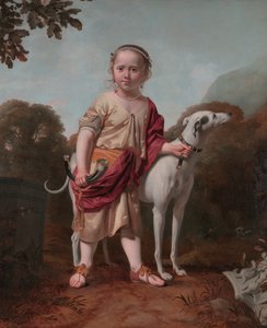 Ritratto di ragazza come cacciatrice, di Caesar van Everdingen