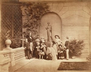 Ritratto della famiglia reale a Osborne House