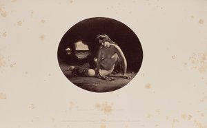 La grotta del mare, di W.E. Frost, A.R.A. da Caldesi and Montecchi
