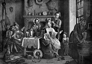 Alta vita sotto le scale, 1772