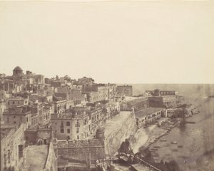Il porto di Valletta, Malta da Calvert Jones