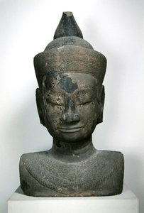 Busto decorato di Buddha; XV-XVI secolo