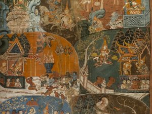 Le ultime dieci vite precedenti del Buddha (Dasa Jakata) (dettaglio)