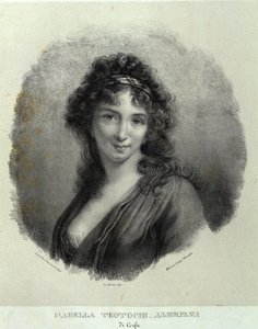 Ritratto di Isabella Teotochi Albrizzi da Camilla Guiscardi