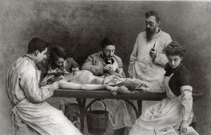 Una fine alla scuola pratica, 1902 da Camille Felix Bellanger