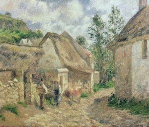 Una strada ad Auvers