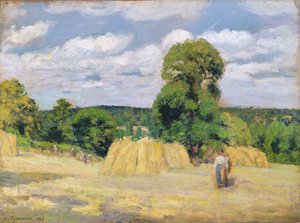Raccolta a Montfoucault da Camille Jacob Pissarro