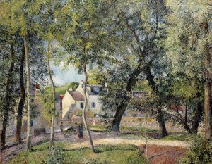 Paesaggio a Osny vicino all