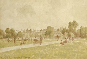 Regents Park, Londra, 1890 da Camille Jacob Pissarro