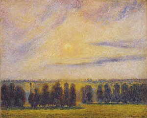 Tramonto a Éragny