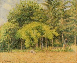 Il pergolato a Eragny, 1893
