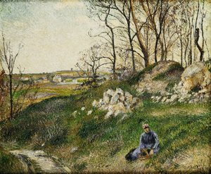 I raccoglitori di cavoli, Pontoise da Camille Jacob Pissarro