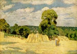 Il raccolto da Camille Jacob Pissarro