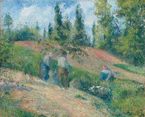 Il raccolto, Pontoise, 1880