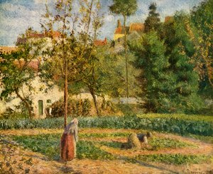 Il frutteto, 1879 da Camille Jacob Pissarro