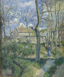 Il sentiero verso Les Pouilleux, Pontoise, 1881 da Camille Jacob Pissarro