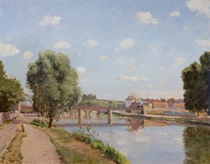 Il ponte ferroviario, Pontoise, 1873