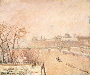 La Senna dal Pont-Neuf da Camille Jacob Pissarro