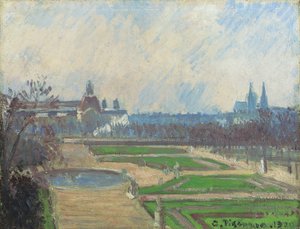 Le Tuileries e il Louvre, 1900