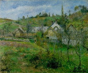 Il Valhermeil, vicino a Pontoise, 1880 da Camille Jacob Pissarro