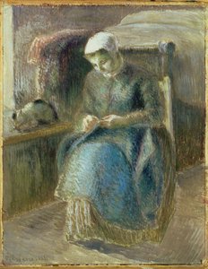 Donna che cuce, 1881