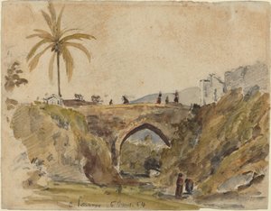 Ponte a Caracas, 1854 da Camille Pissarro