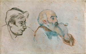 Doppi ritratti di Gauguin e Pissarro ...
