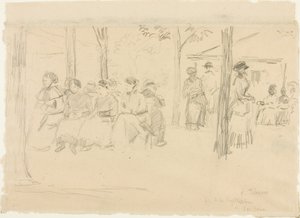 Festa a Pontoise da Camille Pissarro