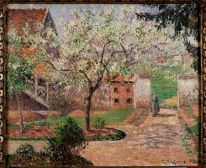 Giardino a Eragny da Camille Jacob Pissarro