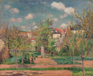Giardino in pieno sole da Camille Pissarro