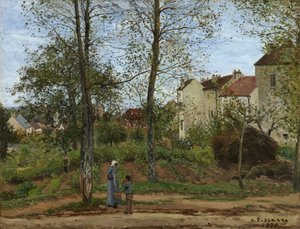 Case a Bougival (autunno)