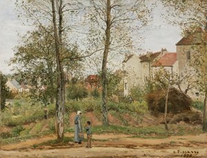 Case a Bougival (autunno)