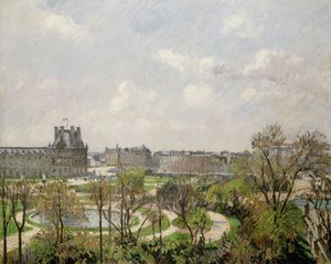 Jardin des Tuileries, mattina di primavera