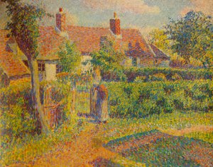 La Chaumiere, 1887, 1935 da Camille Jacob Pissarro