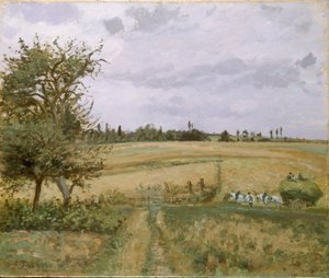 Paesaggio a Pontoise da Camille Pissarro
