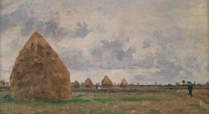 Paesaggio con Covoni di Fieno da Camille Pissarro