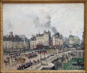 Le Pont Neuf da Camille Pissarro