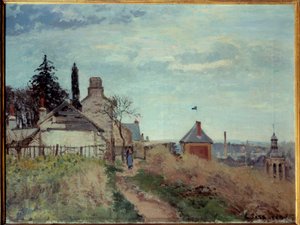 Il palazzo di giustizia a Pontoise da Camille Jacob Pissarro