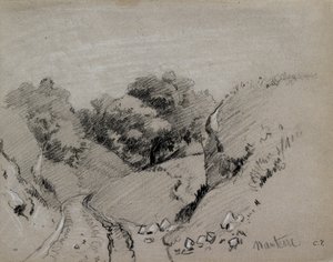 Nanterre, c. 1860 da Camille Pissarro