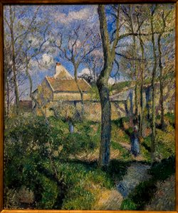 Sentiero verso Les Pouilleux, Pontoise. 1881 da Camille Pissarro