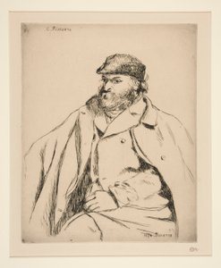 Paul Cézanne (Ritratto di Cézanne) da Camille Pissarro
