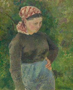 Contadina, 1880 da Camille Pissarro